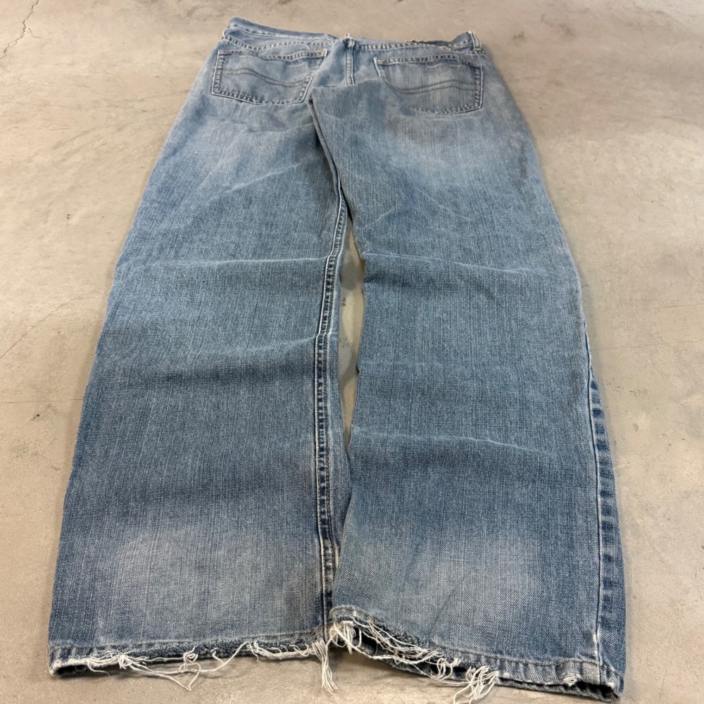2000s y2k mossimo relaxed fit baggy distressed jeans